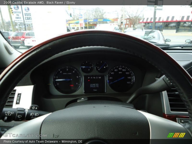 Black Raven / Ebony 2008 Cadillac Escalade AWD