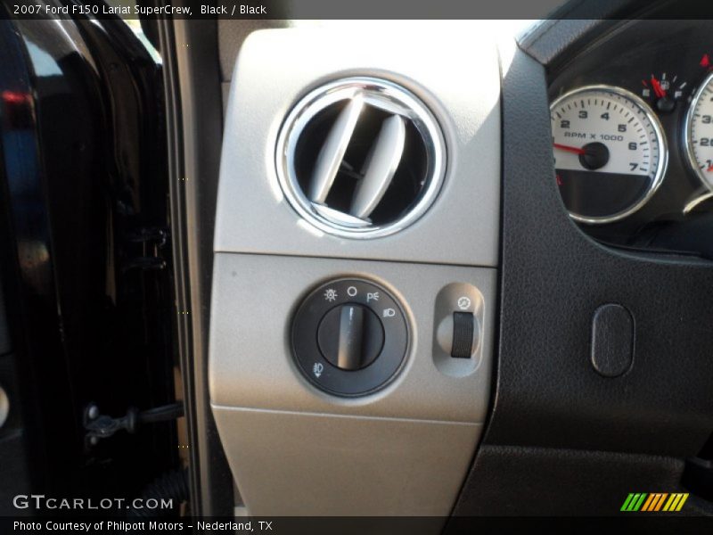 Black / Black 2007 Ford F150 Lariat SuperCrew
