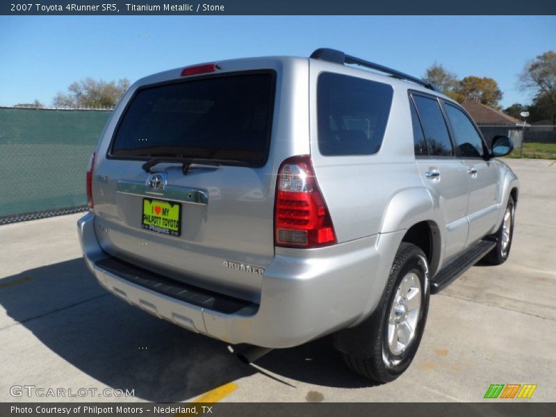 Titanium Metallic / Stone 2007 Toyota 4Runner SR5