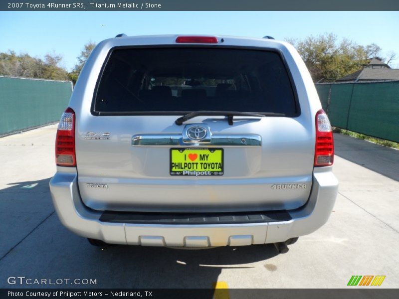 Titanium Metallic / Stone 2007 Toyota 4Runner SR5
