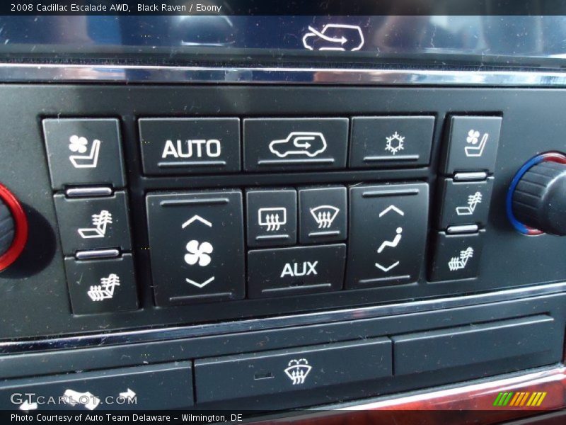 Black Raven / Ebony 2008 Cadillac Escalade AWD