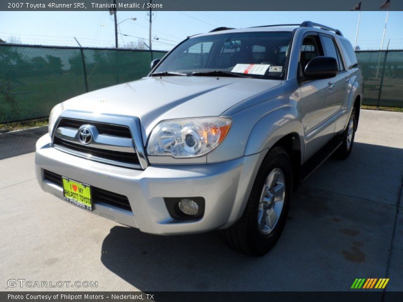 Titanium Metallic / Stone 2007 Toyota 4Runner SR5