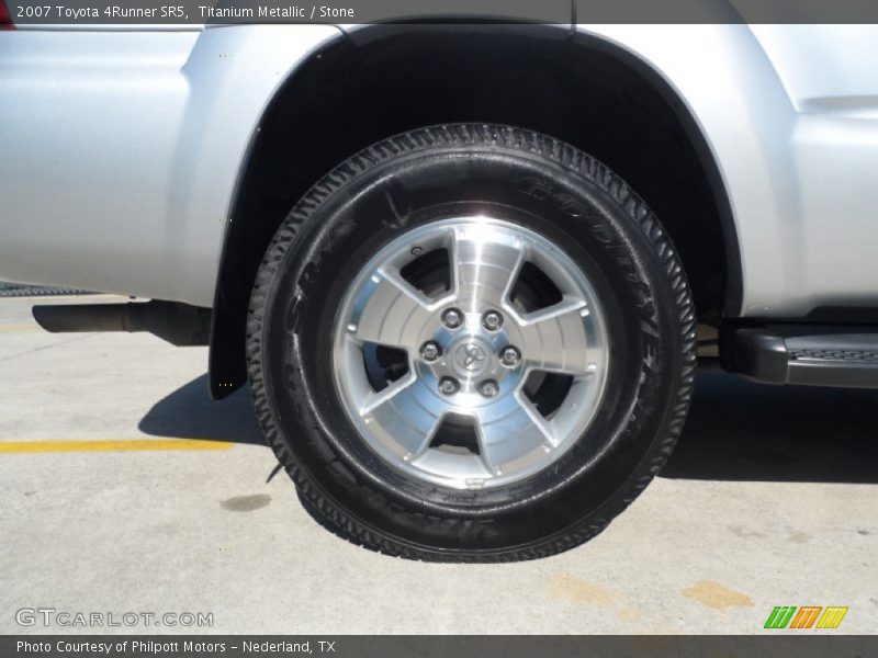 Titanium Metallic / Stone 2007 Toyota 4Runner SR5