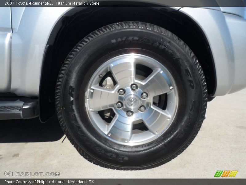 Titanium Metallic / Stone 2007 Toyota 4Runner SR5