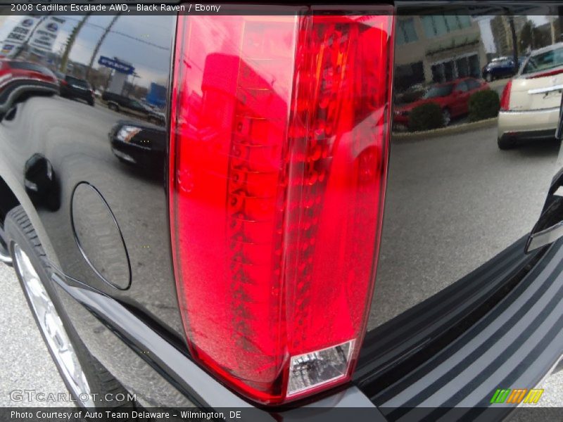Black Raven / Ebony 2008 Cadillac Escalade AWD