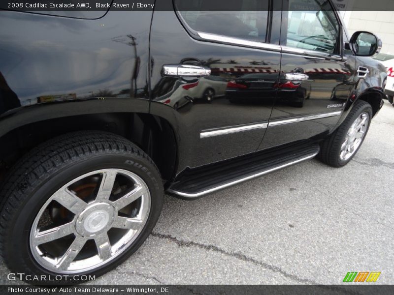 Black Raven / Ebony 2008 Cadillac Escalade AWD