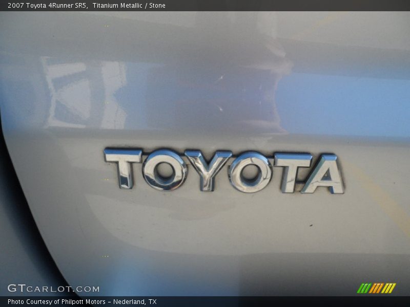 Titanium Metallic / Stone 2007 Toyota 4Runner SR5