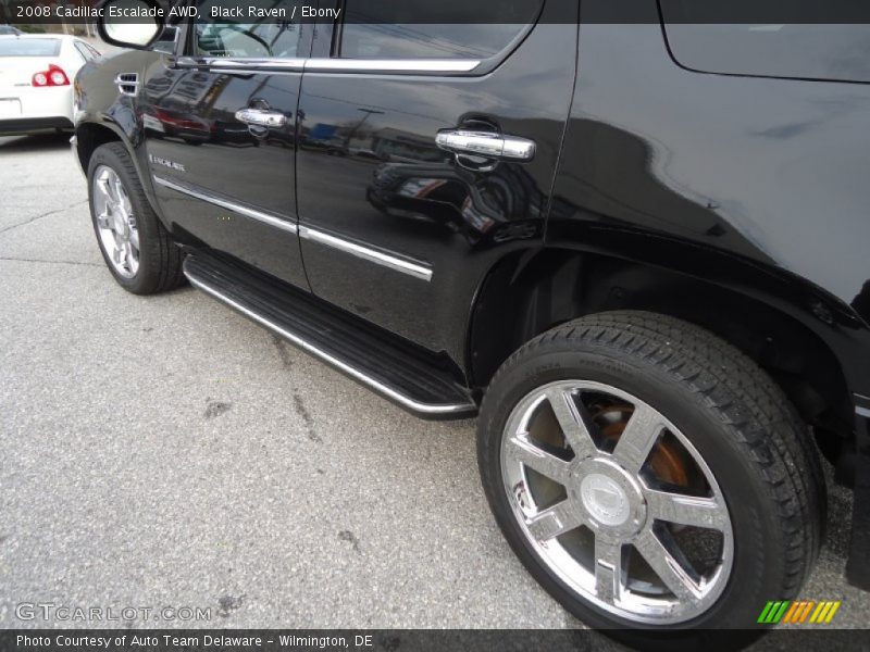 Black Raven / Ebony 2008 Cadillac Escalade AWD