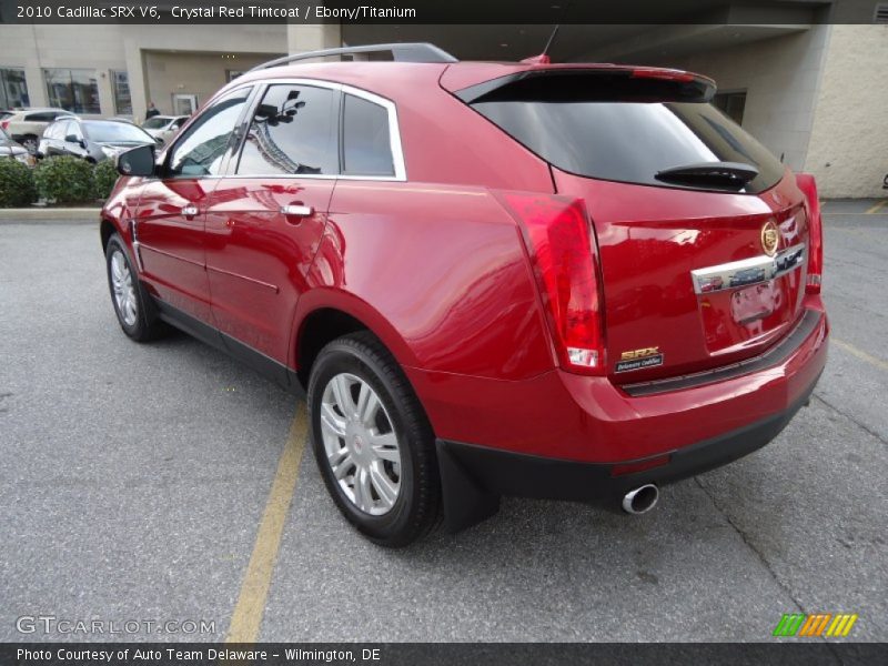 Crystal Red Tintcoat / Ebony/Titanium 2010 Cadillac SRX V6