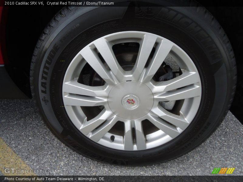 Crystal Red Tintcoat / Ebony/Titanium 2010 Cadillac SRX V6