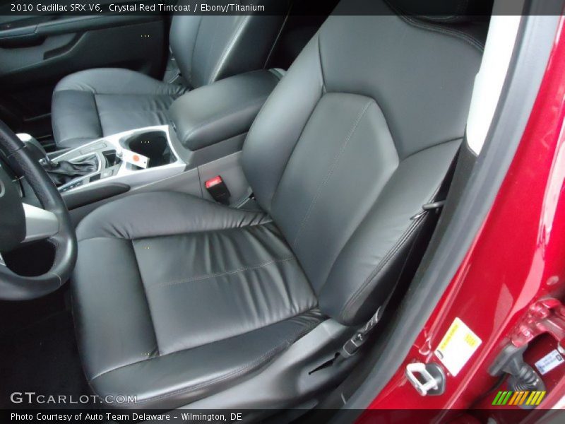 Crystal Red Tintcoat / Ebony/Titanium 2010 Cadillac SRX V6