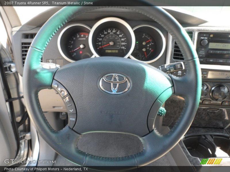 Titanium Metallic / Stone 2007 Toyota 4Runner SR5