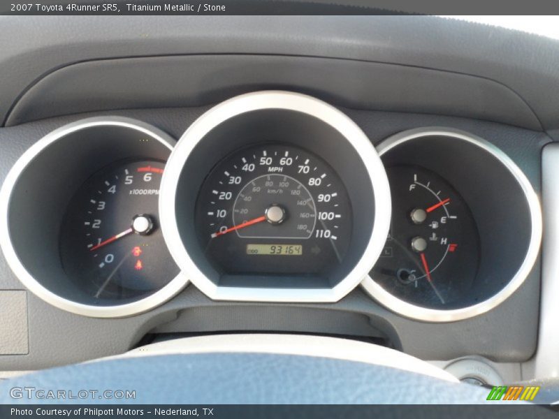 Titanium Metallic / Stone 2007 Toyota 4Runner SR5