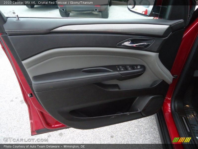 Crystal Red Tintcoat / Ebony/Titanium 2010 Cadillac SRX V6