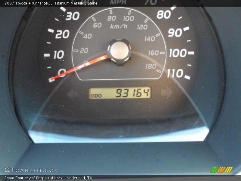 Titanium Metallic / Stone 2007 Toyota 4Runner SR5