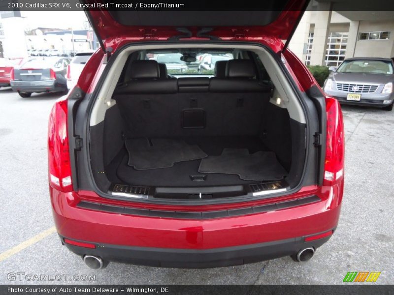 Crystal Red Tintcoat / Ebony/Titanium 2010 Cadillac SRX V6