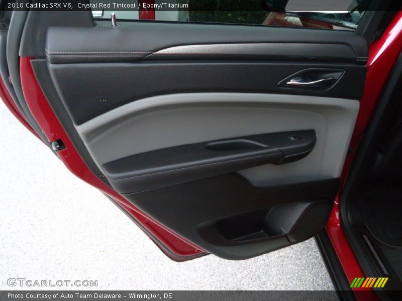 Crystal Red Tintcoat / Ebony/Titanium 2010 Cadillac SRX V6