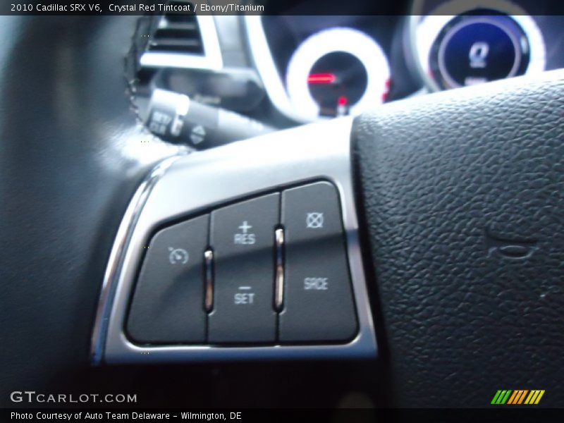 Crystal Red Tintcoat / Ebony/Titanium 2010 Cadillac SRX V6