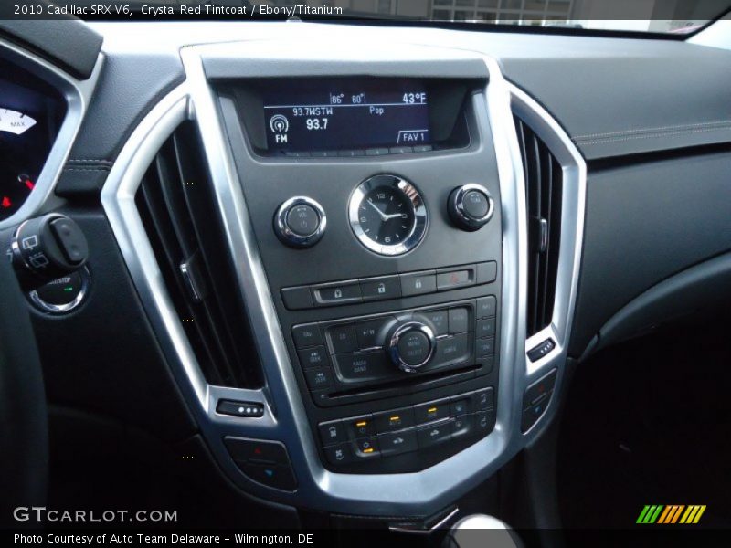 Crystal Red Tintcoat / Ebony/Titanium 2010 Cadillac SRX V6