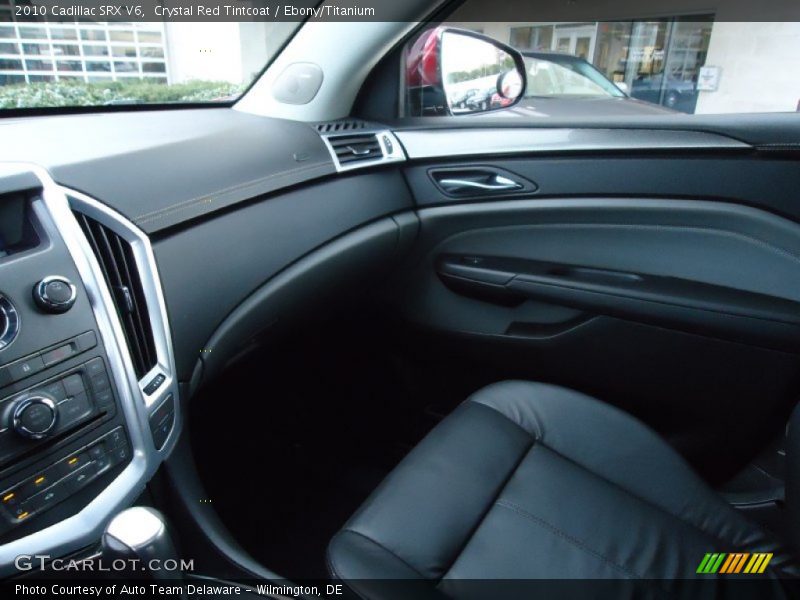 Crystal Red Tintcoat / Ebony/Titanium 2010 Cadillac SRX V6