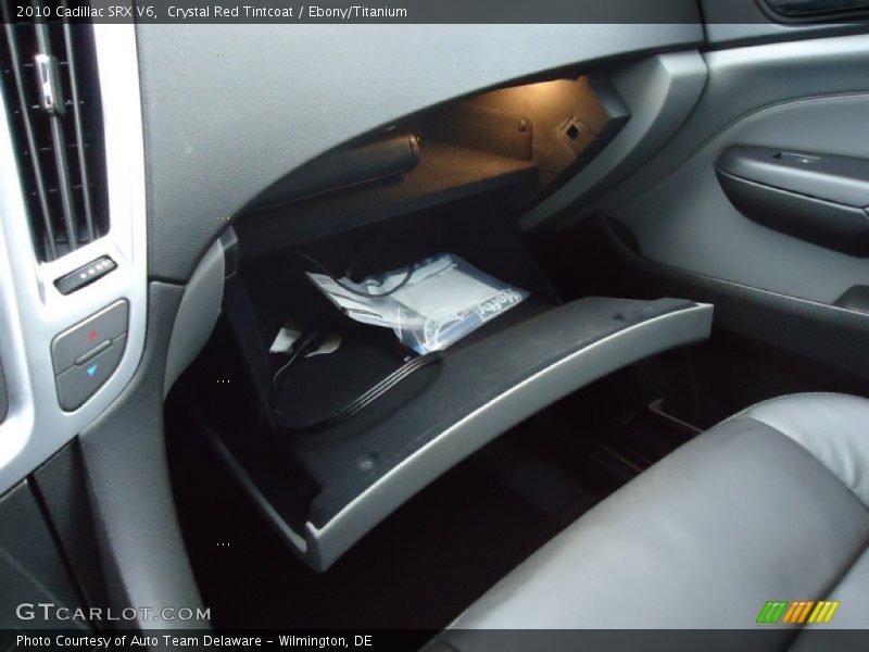 Crystal Red Tintcoat / Ebony/Titanium 2010 Cadillac SRX V6