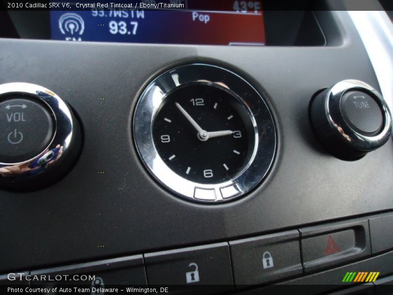 Crystal Red Tintcoat / Ebony/Titanium 2010 Cadillac SRX V6