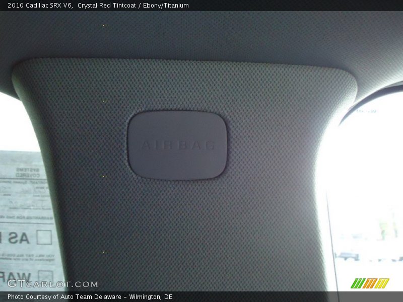 Crystal Red Tintcoat / Ebony/Titanium 2010 Cadillac SRX V6