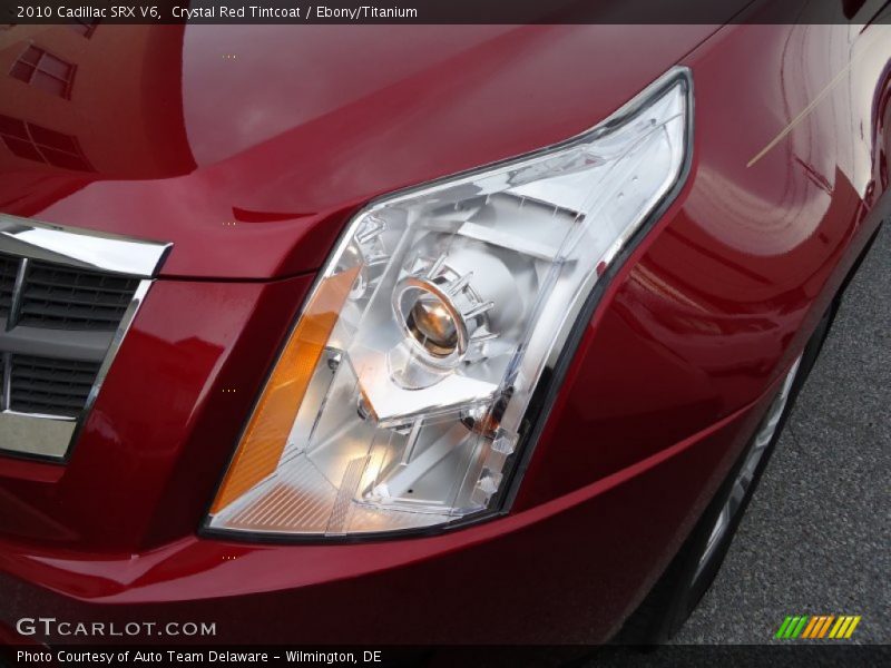 Crystal Red Tintcoat / Ebony/Titanium 2010 Cadillac SRX V6