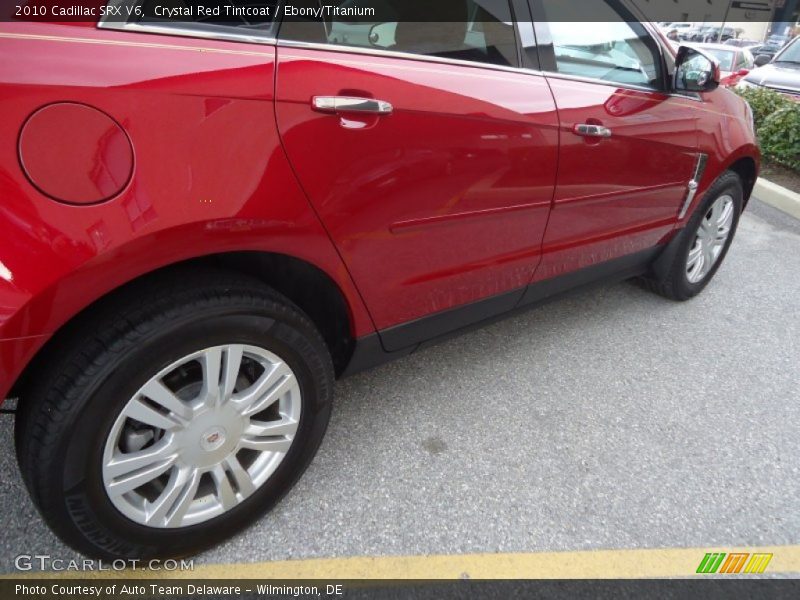 Crystal Red Tintcoat / Ebony/Titanium 2010 Cadillac SRX V6