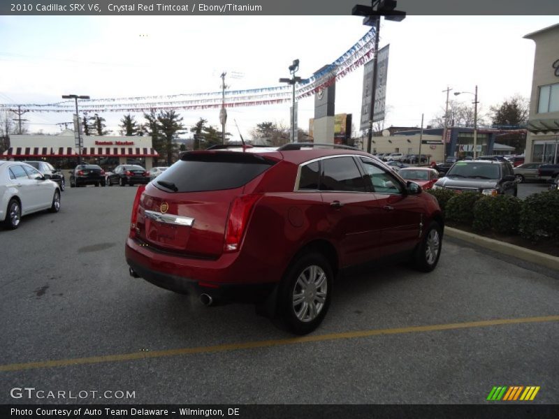Crystal Red Tintcoat / Ebony/Titanium 2010 Cadillac SRX V6
