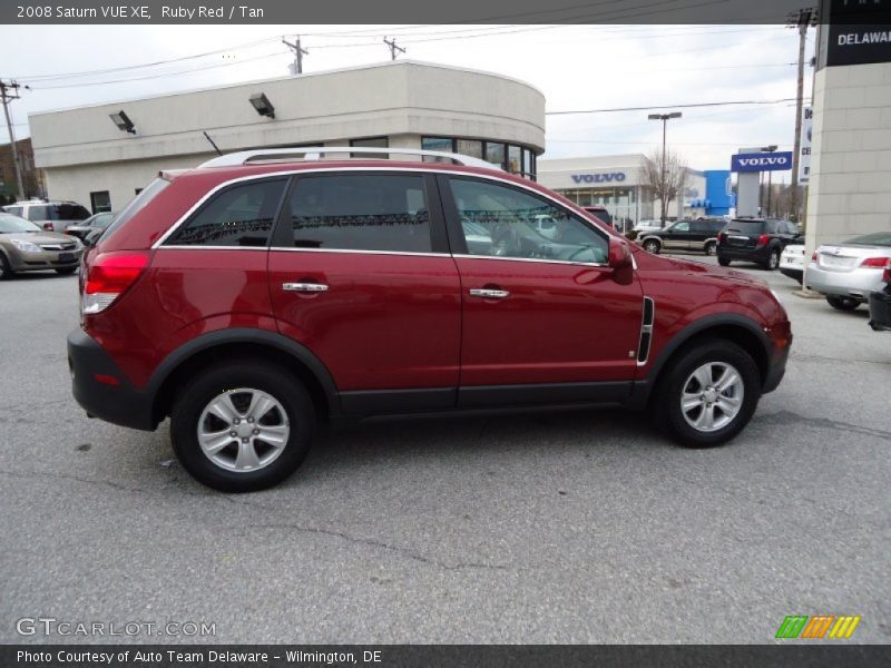 Ruby Red / Tan 2008 Saturn VUE XE