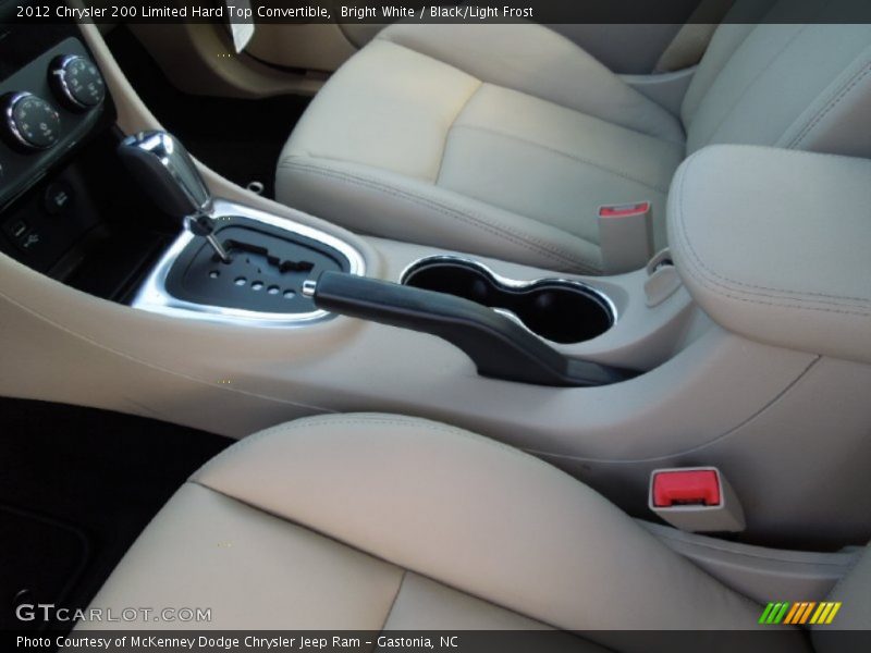 Bright White / Black/Light Frost 2012 Chrysler 200 Limited Hard Top Convertible