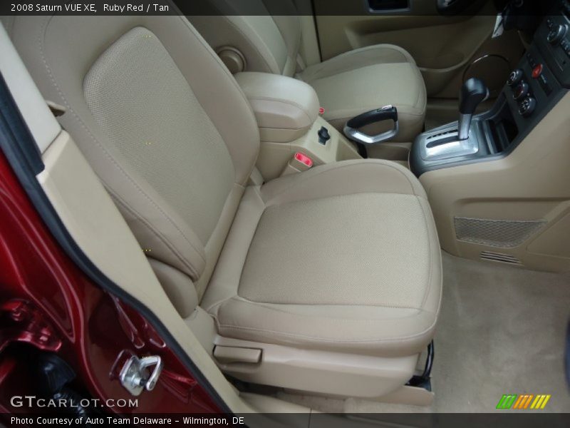 Ruby Red / Tan 2008 Saturn VUE XE