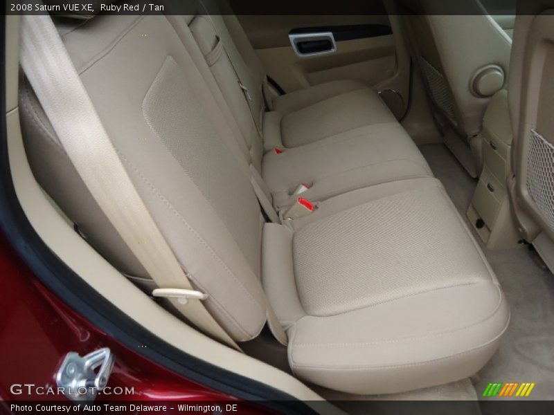 Ruby Red / Tan 2008 Saturn VUE XE