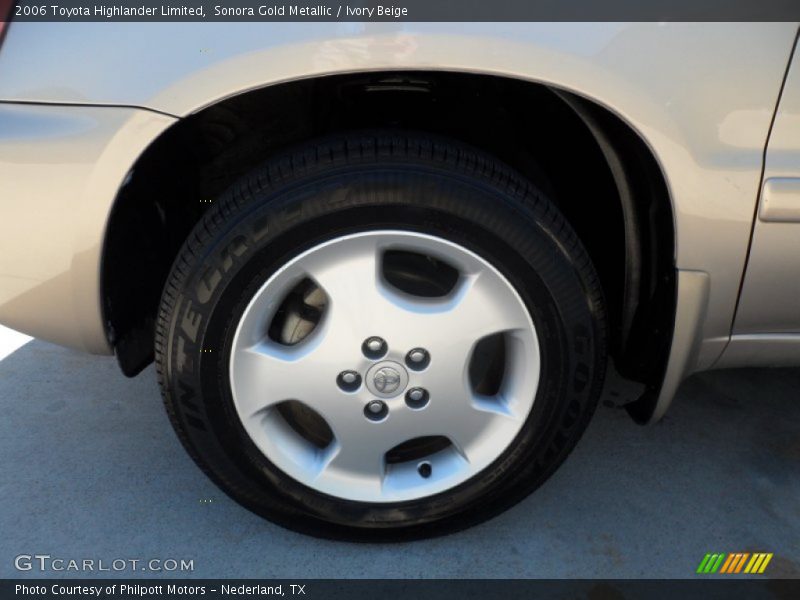 Sonora Gold Metallic / Ivory Beige 2006 Toyota Highlander Limited