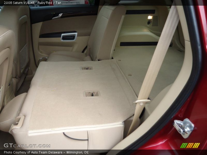Ruby Red / Tan 2008 Saturn VUE XE
