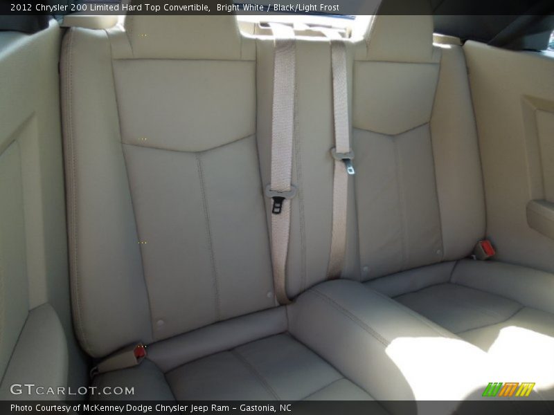 Bright White / Black/Light Frost 2012 Chrysler 200 Limited Hard Top Convertible
