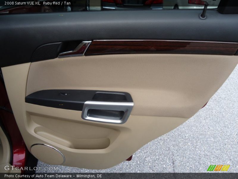 Ruby Red / Tan 2008 Saturn VUE XE
