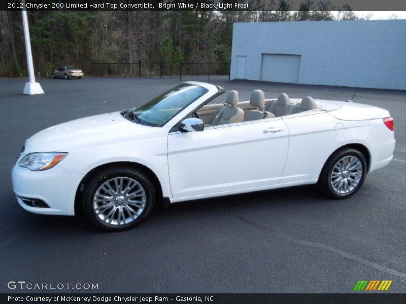  2012 200 Limited Hard Top Convertible Bright White