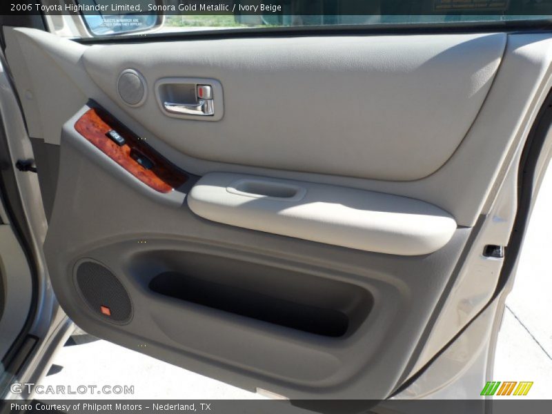 Sonora Gold Metallic / Ivory Beige 2006 Toyota Highlander Limited