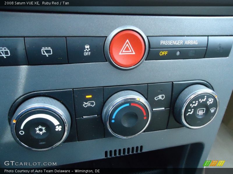 Ruby Red / Tan 2008 Saturn VUE XE