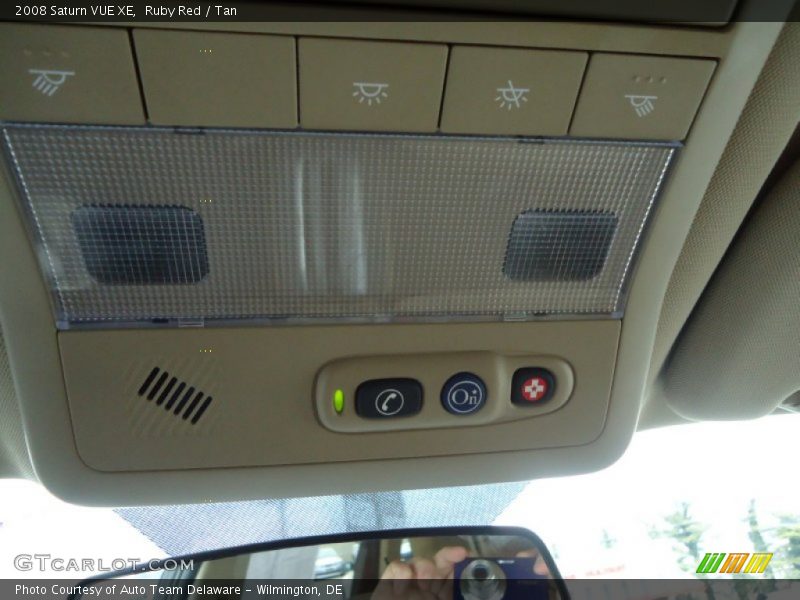 Ruby Red / Tan 2008 Saturn VUE XE