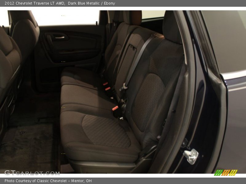 Dark Blue Metallic / Ebony 2012 Chevrolet Traverse LT AWD