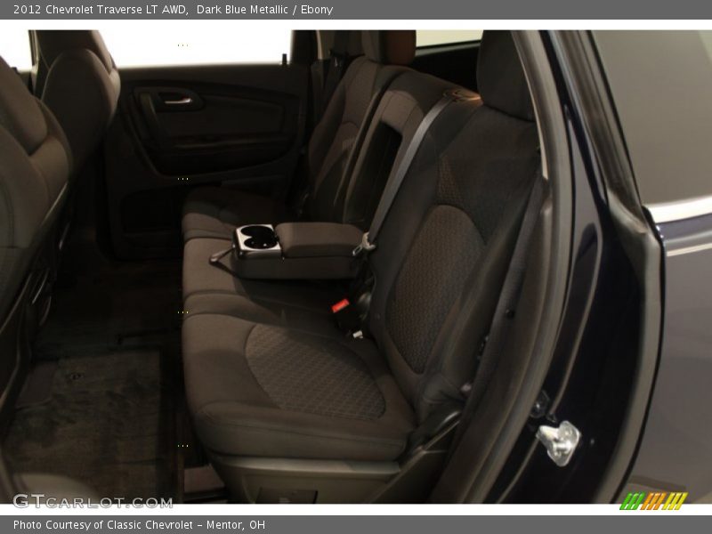 Dark Blue Metallic / Ebony 2012 Chevrolet Traverse LT AWD