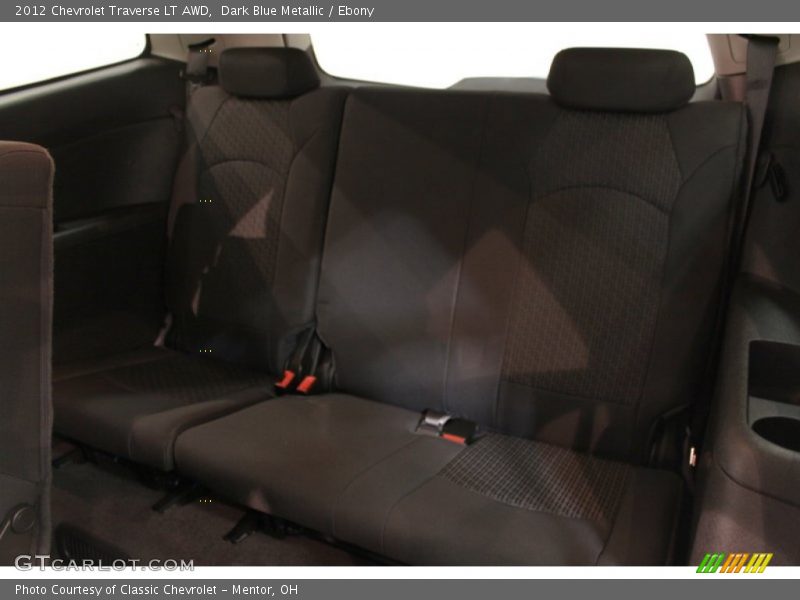 Dark Blue Metallic / Ebony 2012 Chevrolet Traverse LT AWD
