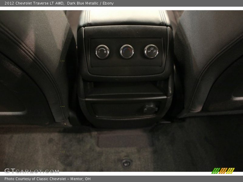 Dark Blue Metallic / Ebony 2012 Chevrolet Traverse LT AWD
