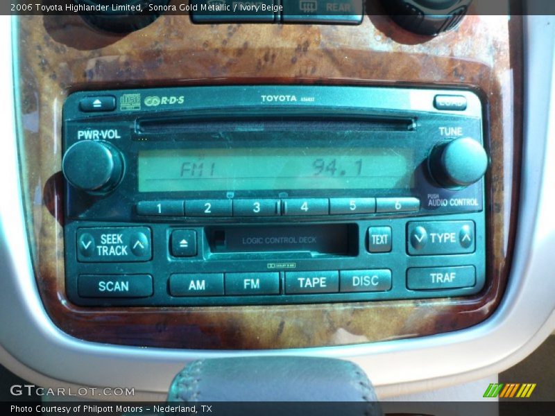 Sonora Gold Metallic / Ivory Beige 2006 Toyota Highlander Limited