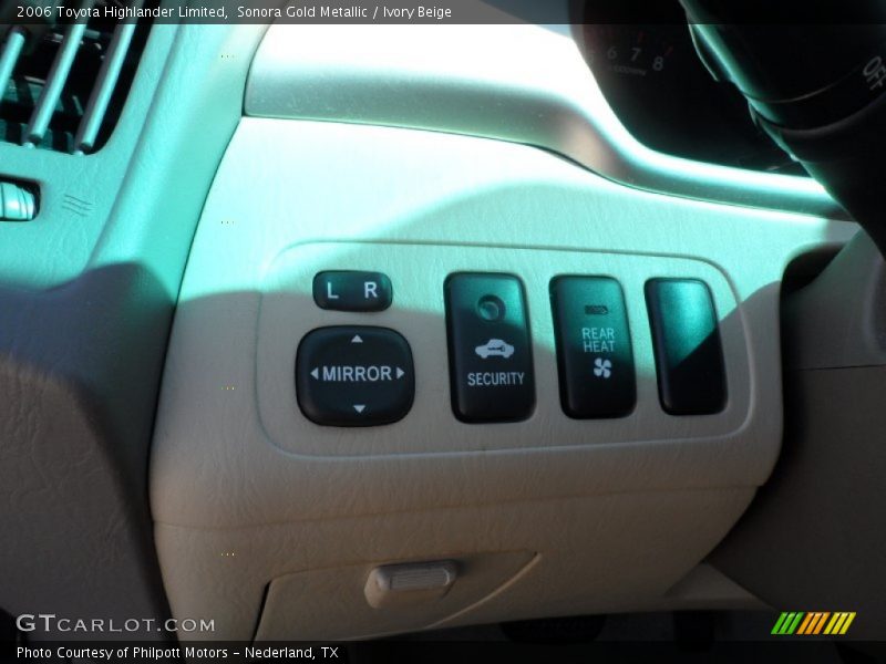 Sonora Gold Metallic / Ivory Beige 2006 Toyota Highlander Limited