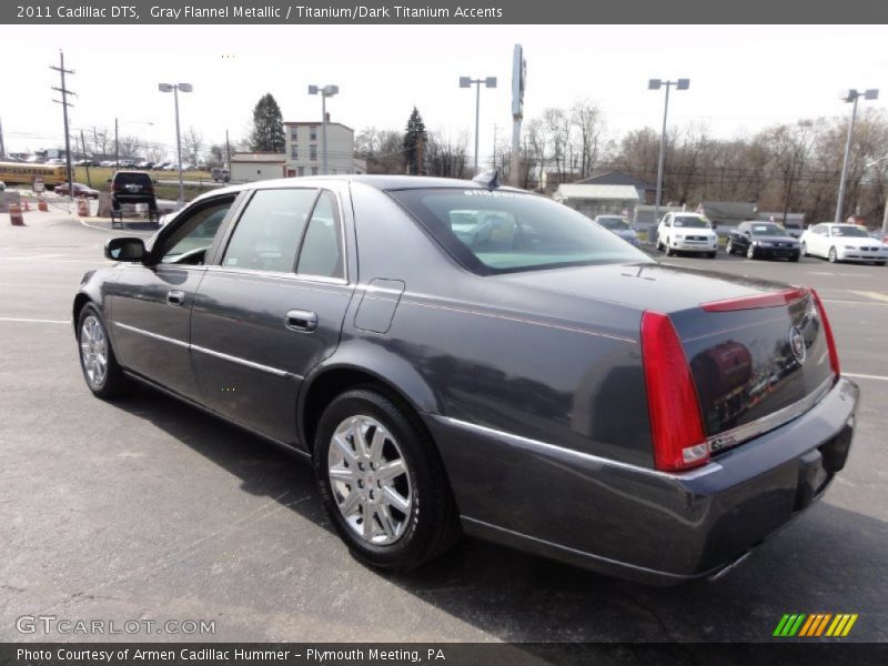 Gray Flannel Metallic / Titanium/Dark Titanium Accents 2011 Cadillac DTS