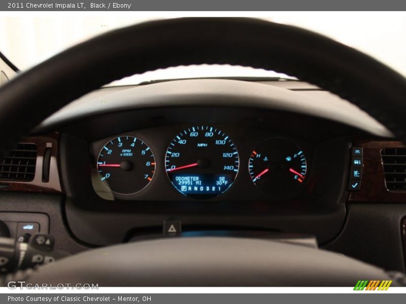 Black / Ebony 2011 Chevrolet Impala LT
